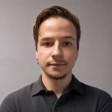 Retrato de João Lucas, fundador da Strategitech